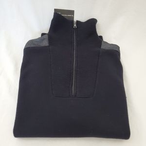 INC Deep Black Novelty Sweater | Medium